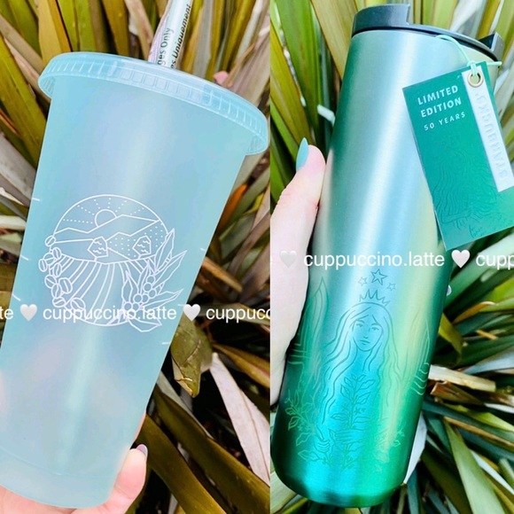 ✨NEW SET✨Starbucks Mint 2021 Anniversary Tumblers